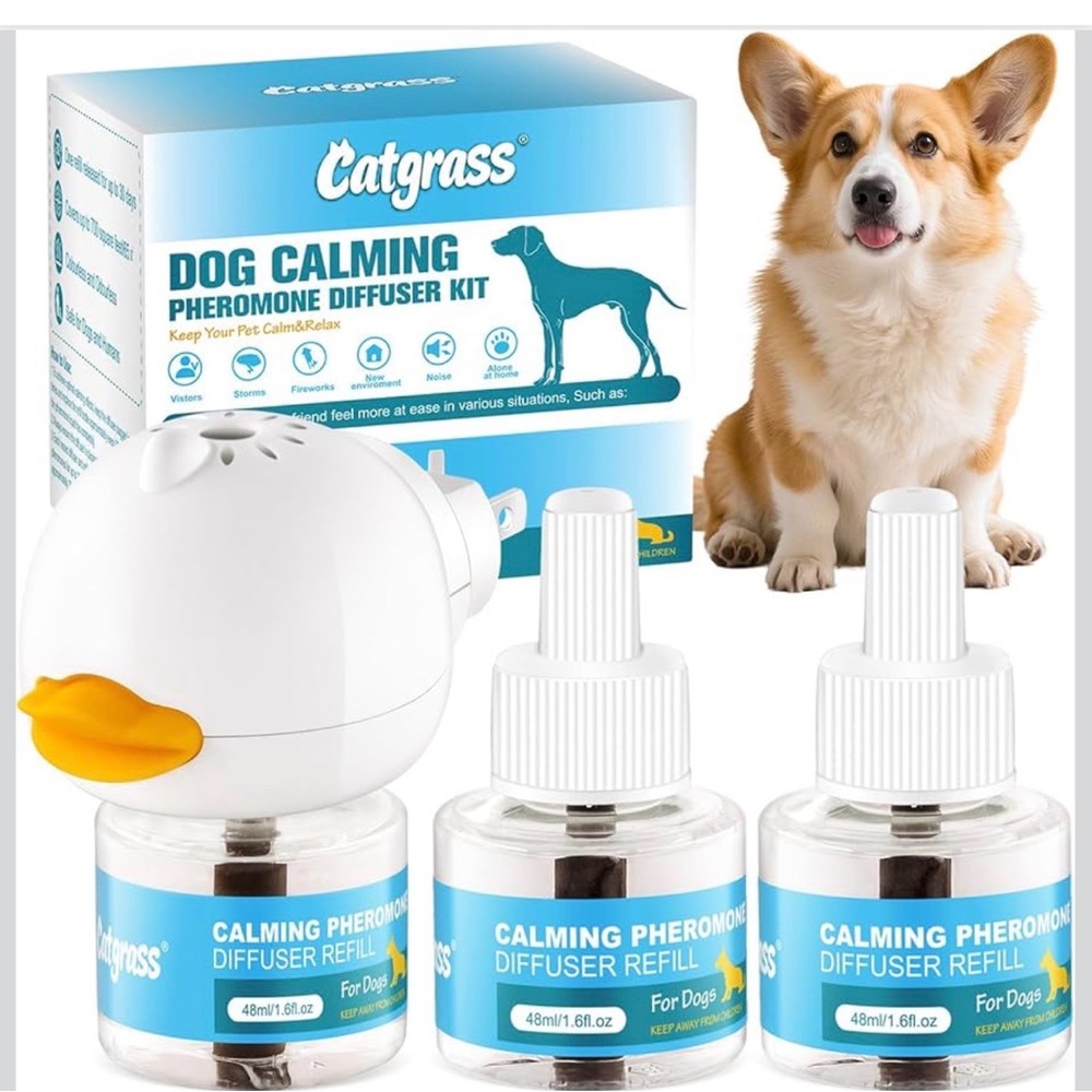 Dog Calming Pheromone Diffuser Kit - White Brand: Catgrass